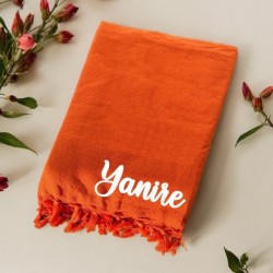 Toalla de playa con nombre | Dcorazón