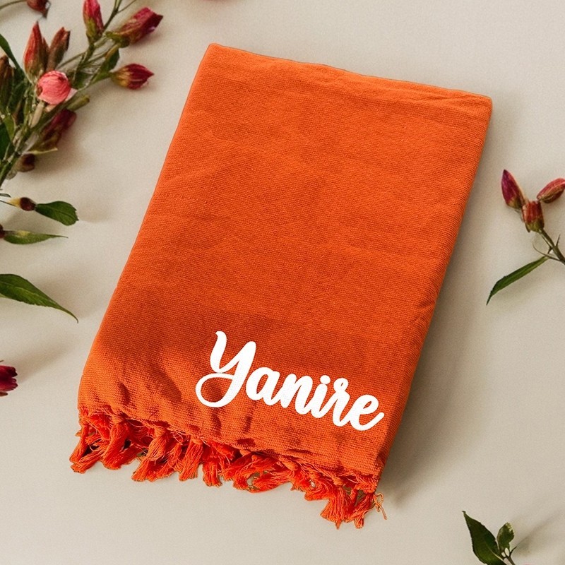 Toalla de playa con nombre | Dcorazón