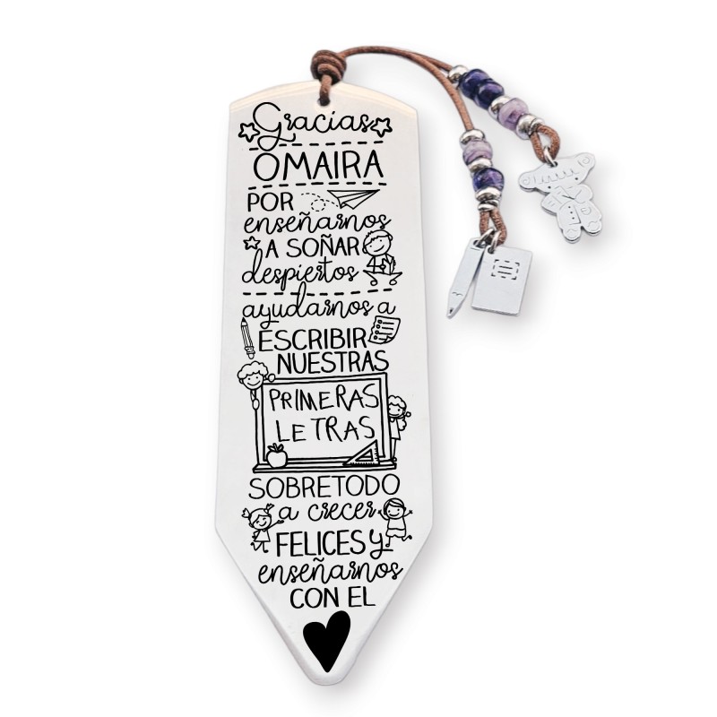 Marcapáginas personalizado | Dcorazón