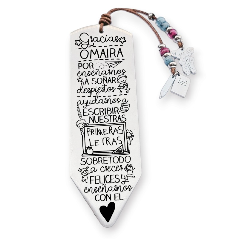 Marcapáginas personalizado | Dcorazón