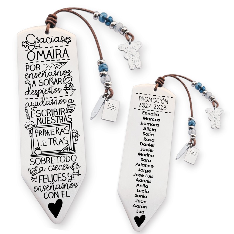 Marcapáginas personalizado | Dcorazón