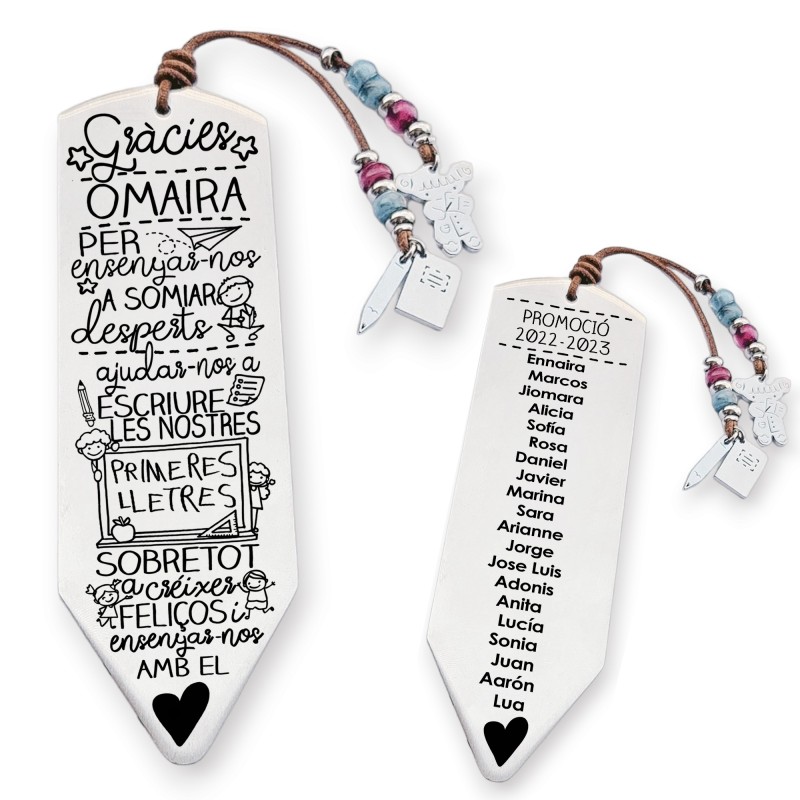 Marcapáginas personalizado | Dcorazón