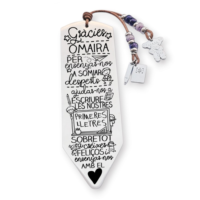 Marcapáginas personalizado | Dcorazón