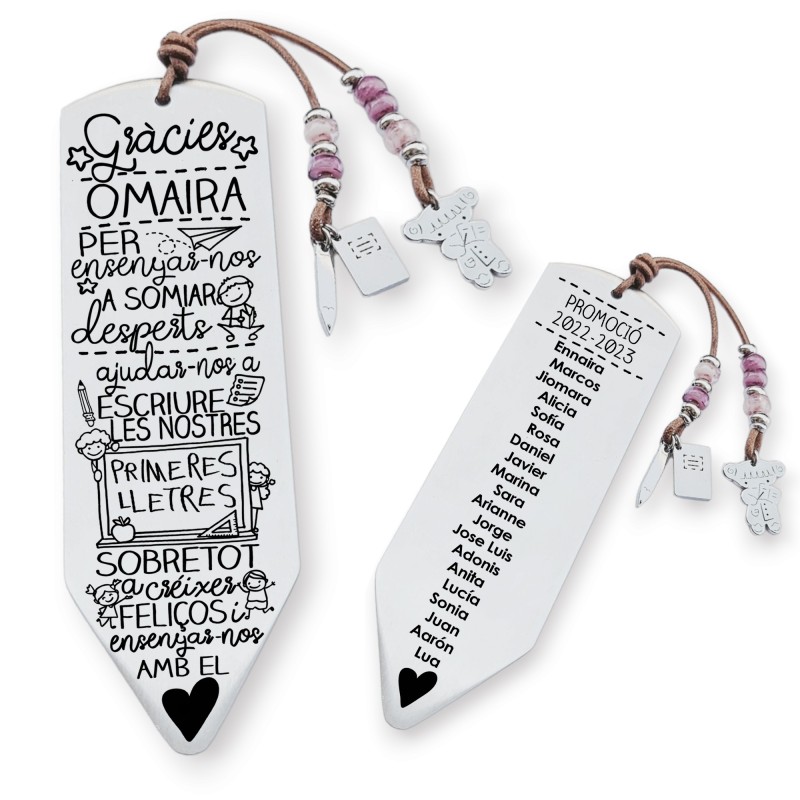 Marcapáginas personalizado | Dcorazón