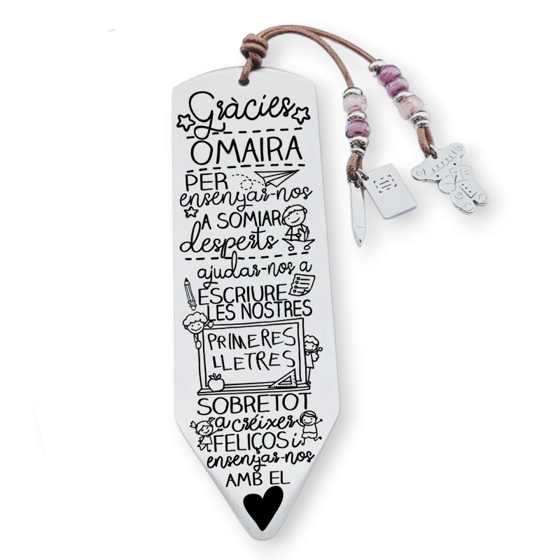 Marcapáginas personalizado | Dcorazón