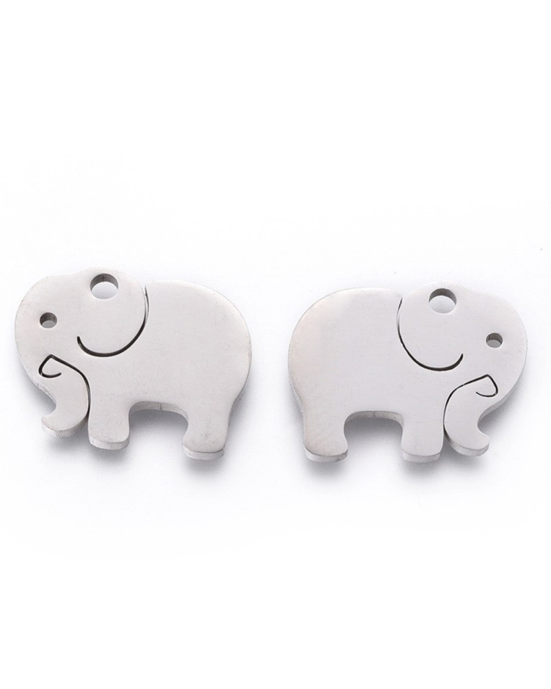 Elefante de la suerte de acero | Creasentidos