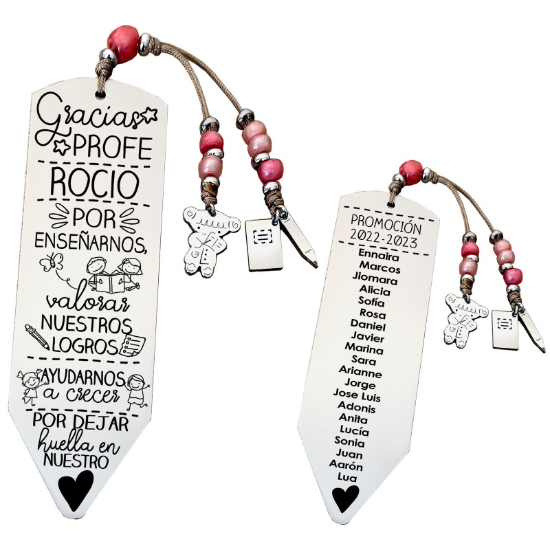 Marcapáginas personalizado | Dcorazón