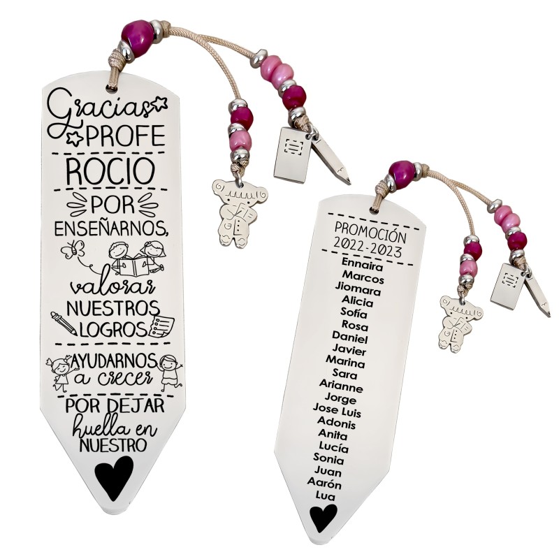 Marcapáginas personalizado | Dcorazón