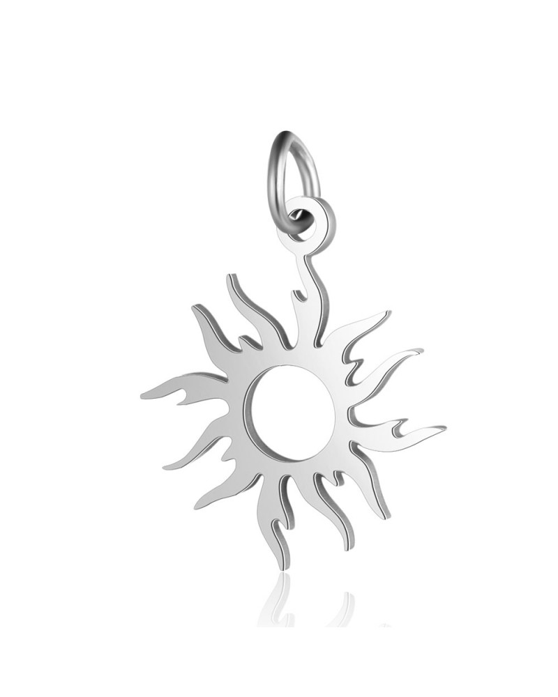 Abalorio sol de acero | Creasentidos