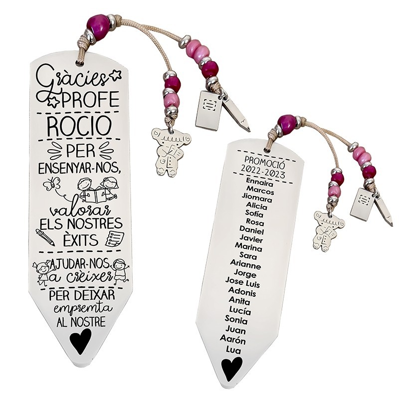 Marcapáginas personalizado | Dcorazón