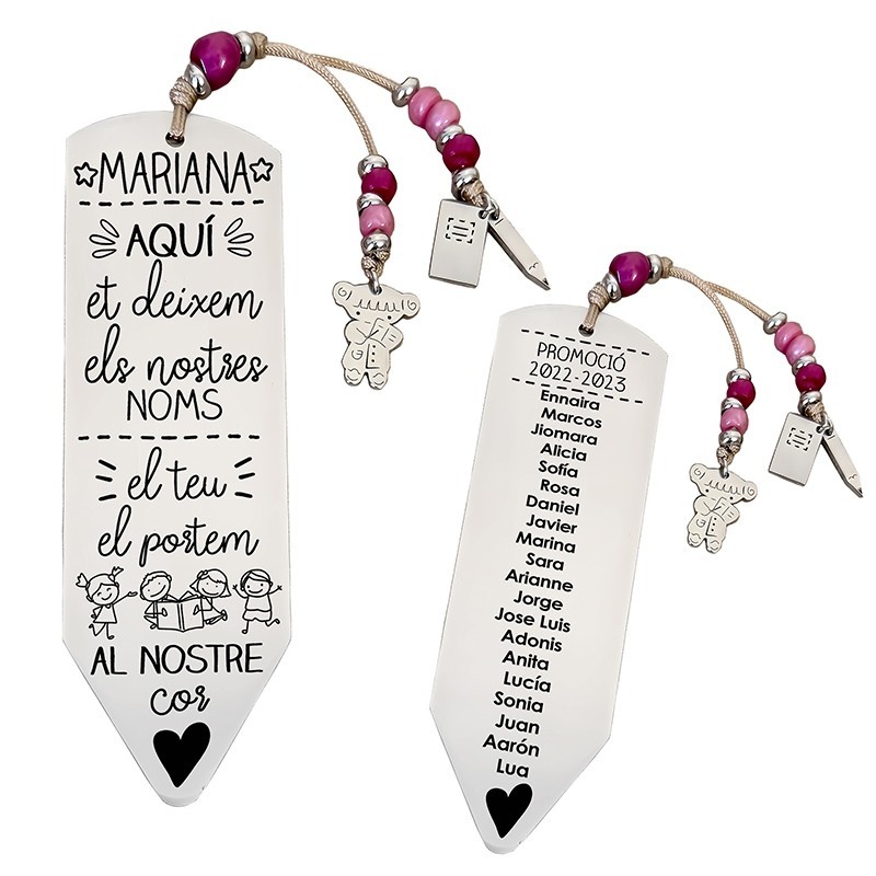 Marcapáginas personalizado | Dcorazón