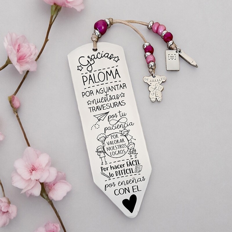 Marcapáginas personalizado | Dcorazón