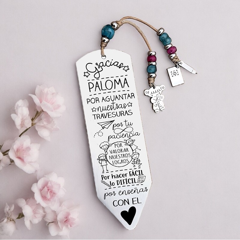 Marcapáginas personalizado | Dcorazón