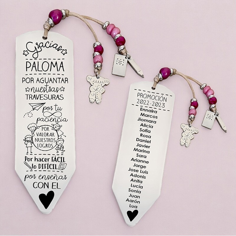 Marcapáginas personalizado | Dcorazón