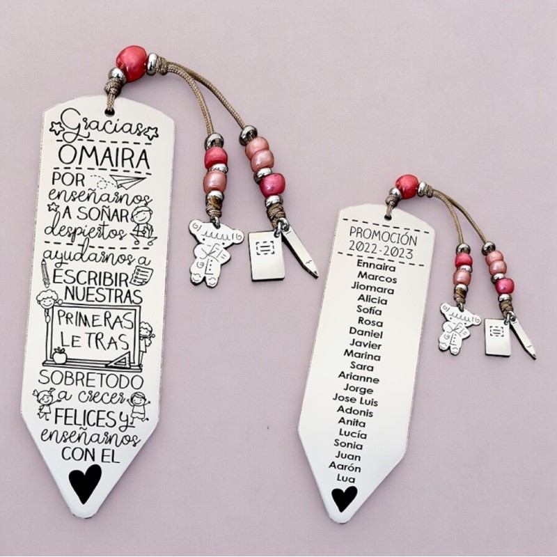 Marcapáginas personalizado | Dcorazón