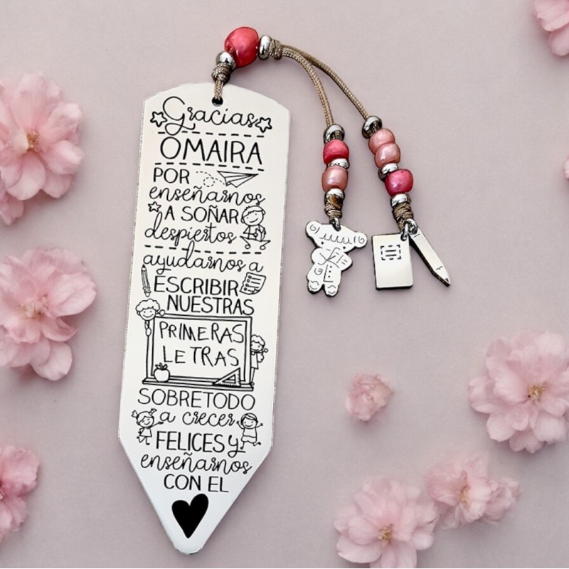 Marcapáginas personalizado | Dcorazón