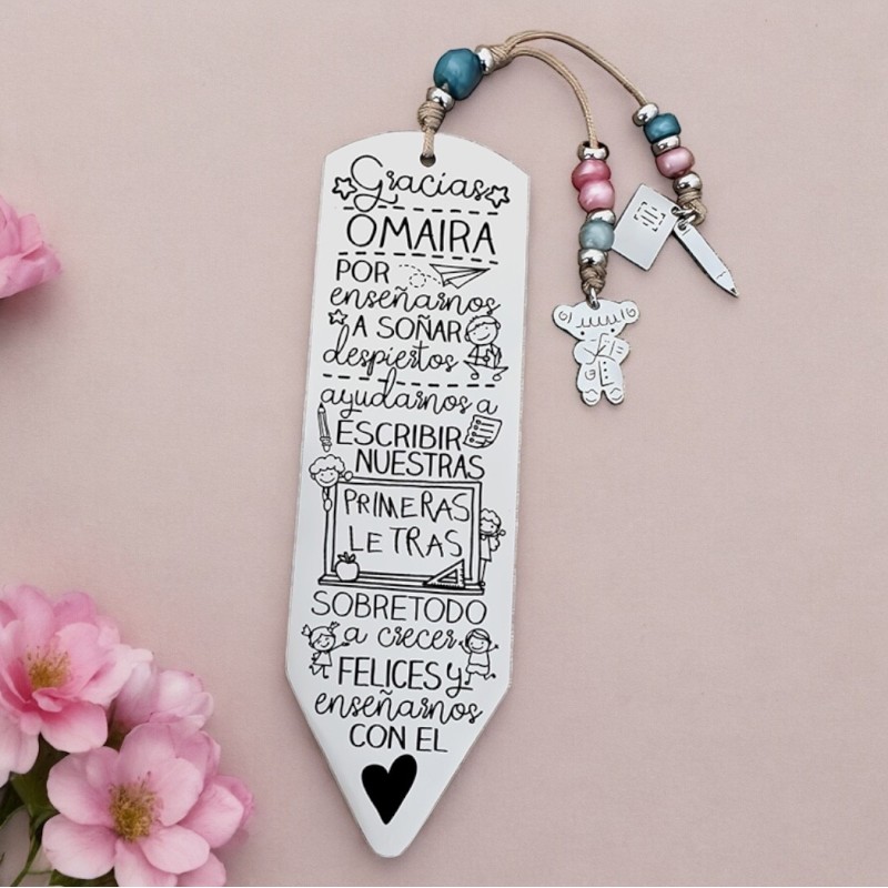 Marcapáginas personalizado | Dcorazón