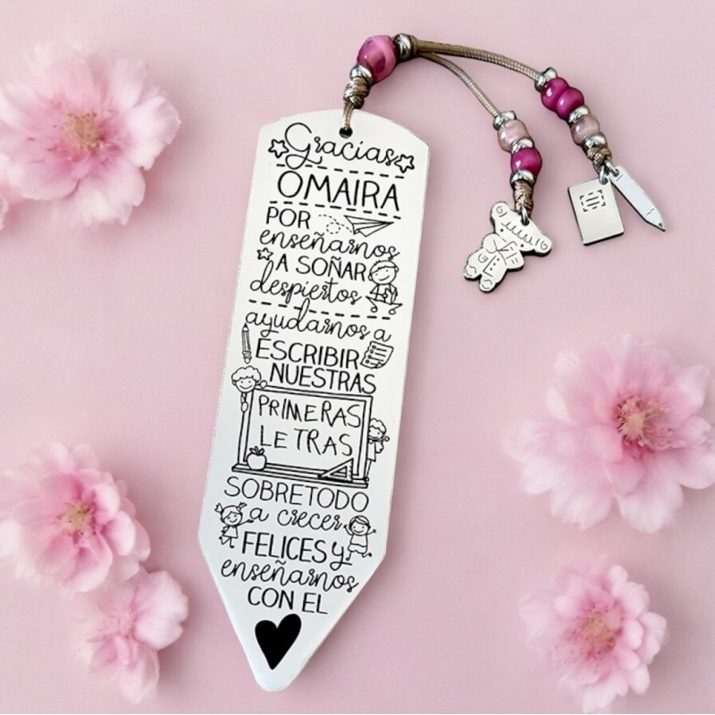 Marcapáginas personalizado | Dcorazón