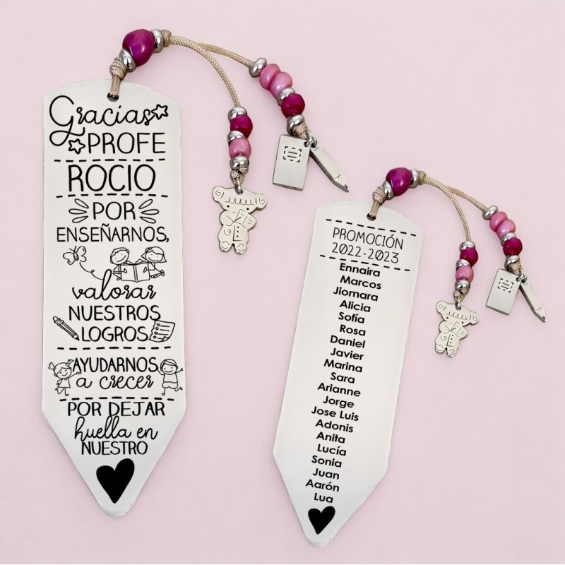 Marcapáginas personalizado | Dcorazón