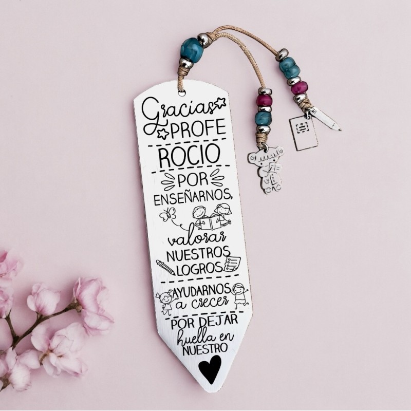 Marcapáginas personalizado | Dcorazón