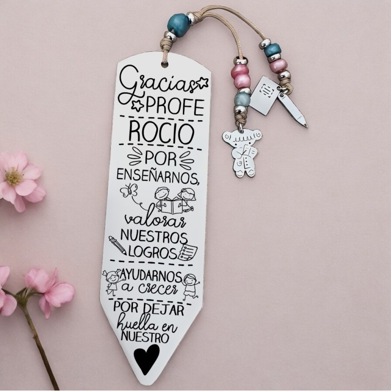 Marcapáginas personalizado | Dcorazón