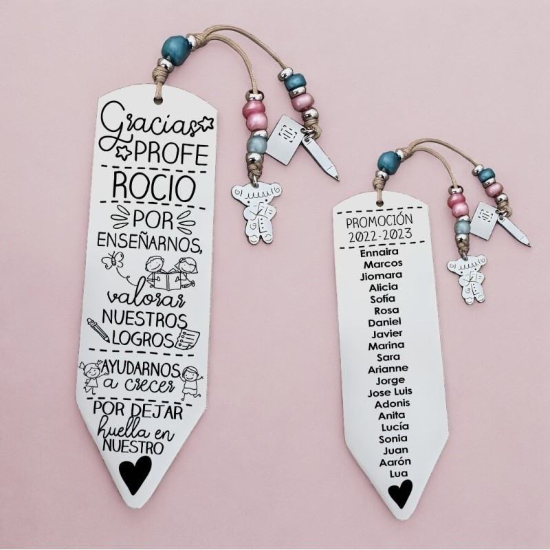 Marcapáginas personalizado | Dcorazón