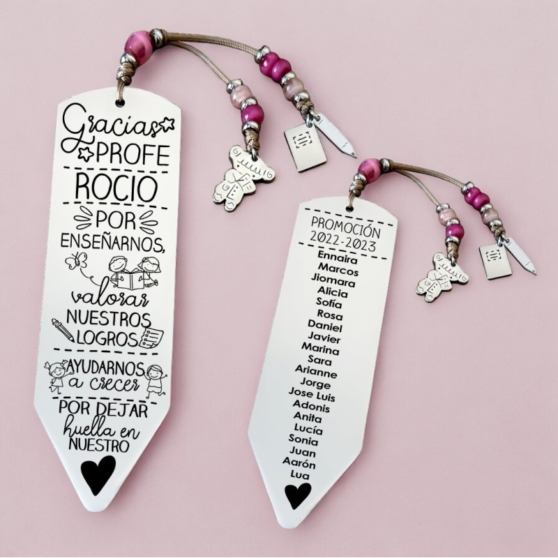 Marcapáginas personalizado | Dcorazón