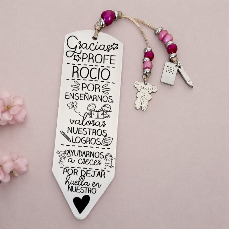 Marcapáginas personalizado | Dcorazón