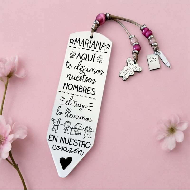 Marcapáginas personalizado | Dcorazón