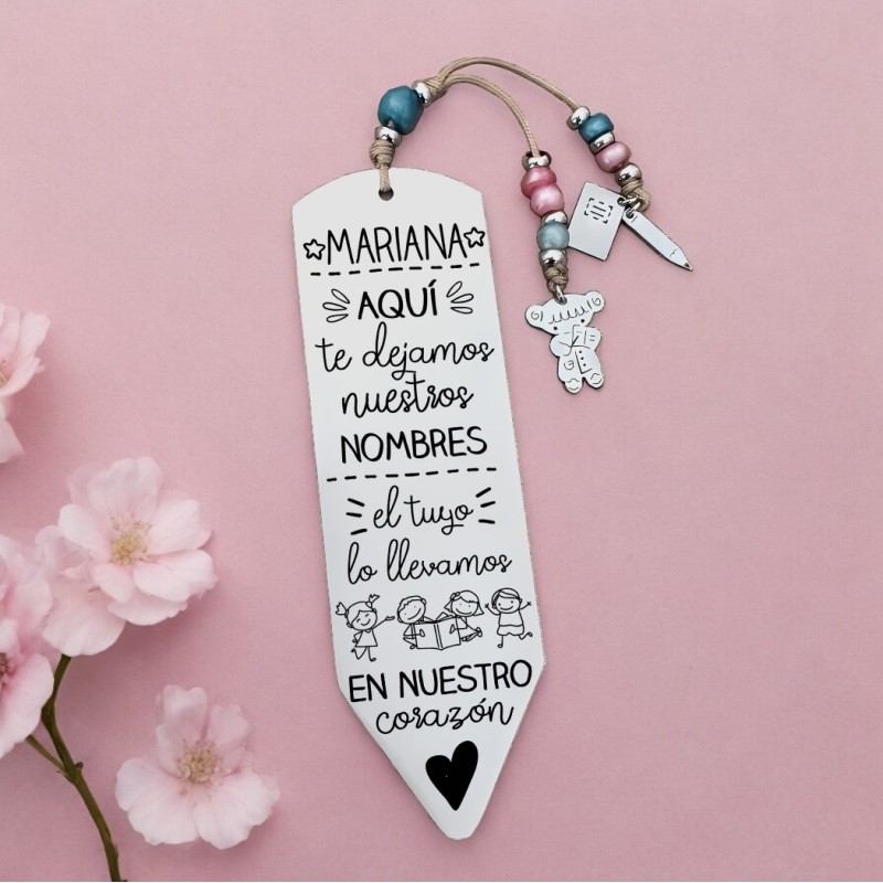 Marcapáginas personalizado | Dcorazón