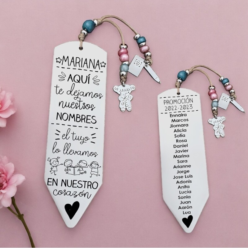 Marcapáginas personalizado | Dcorazón