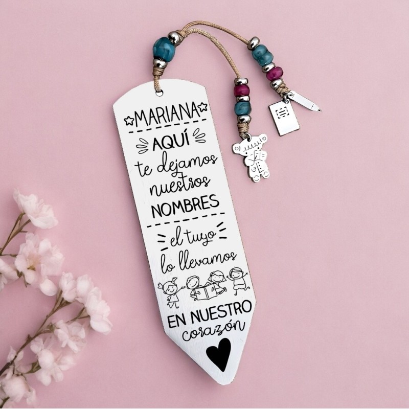 Marcapáginas personalizado | Dcorazón