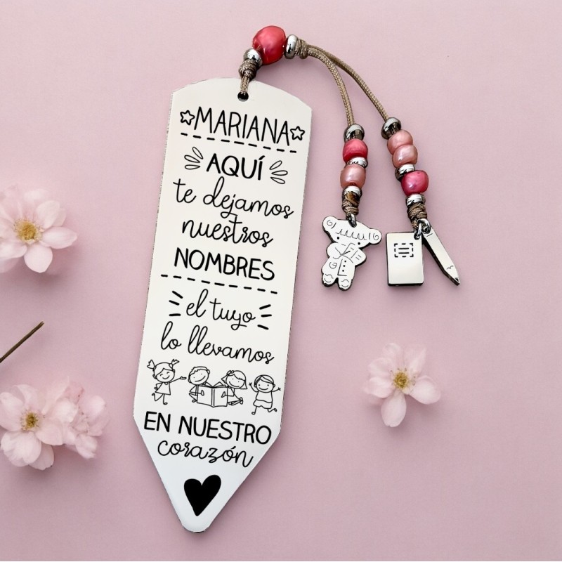 Marcapáginas personalizado | Dcorazón