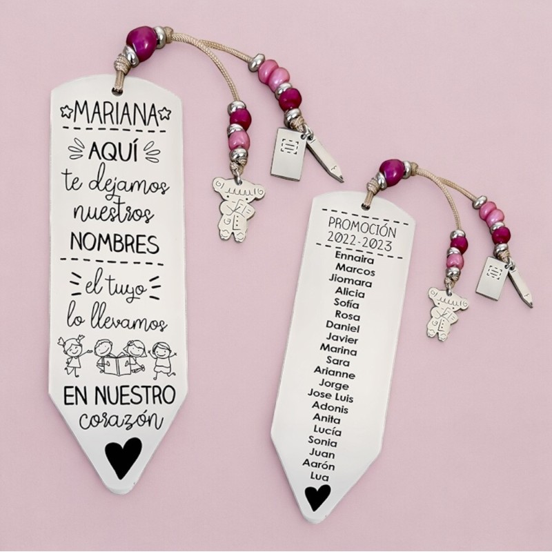 Marcapáginas personalizado | Dcorazón