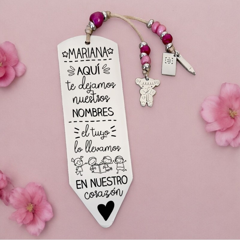 Marcapáginas personalizado | Dcorazón