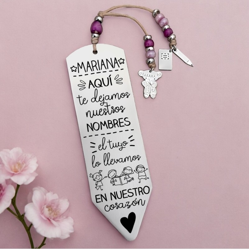 Marcapáginas personalizado | Dcorazón