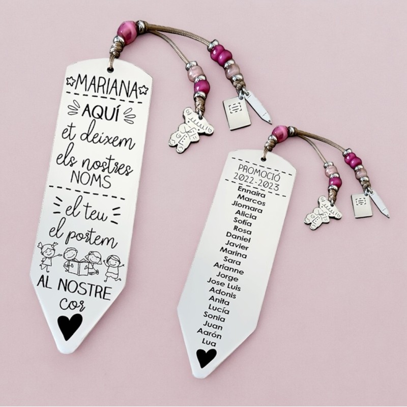 Marcapáginas personalizado | Dcorazón