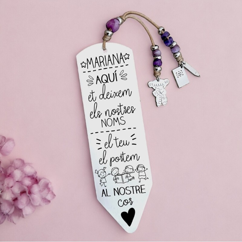 Marcapáginas personalizado | Dcorazón