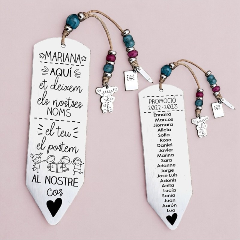 Marcapáginas personalizado | Dcorazón