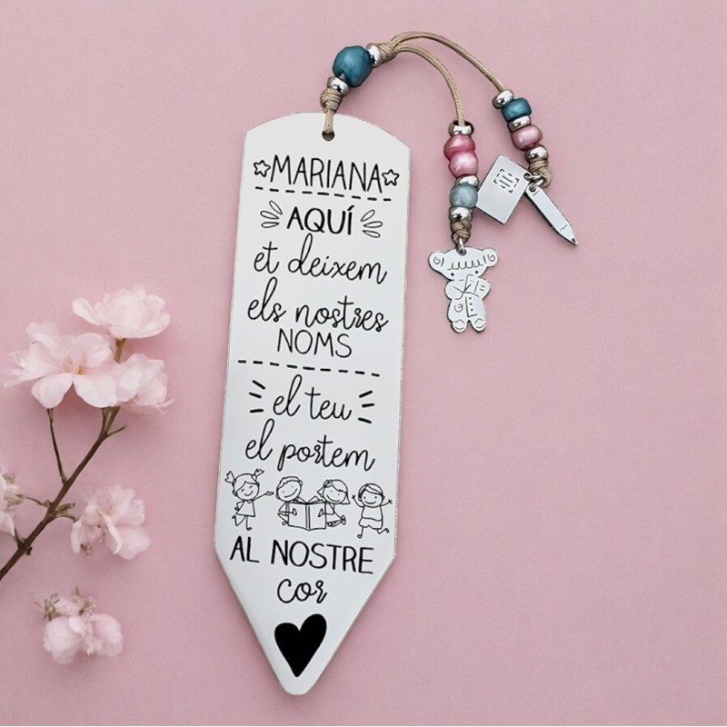 Marcapáginas personalizado | Dcorazón