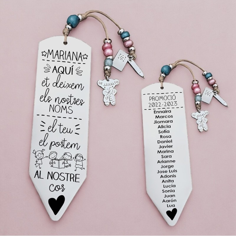 Marcapáginas personalizado | Dcorazón