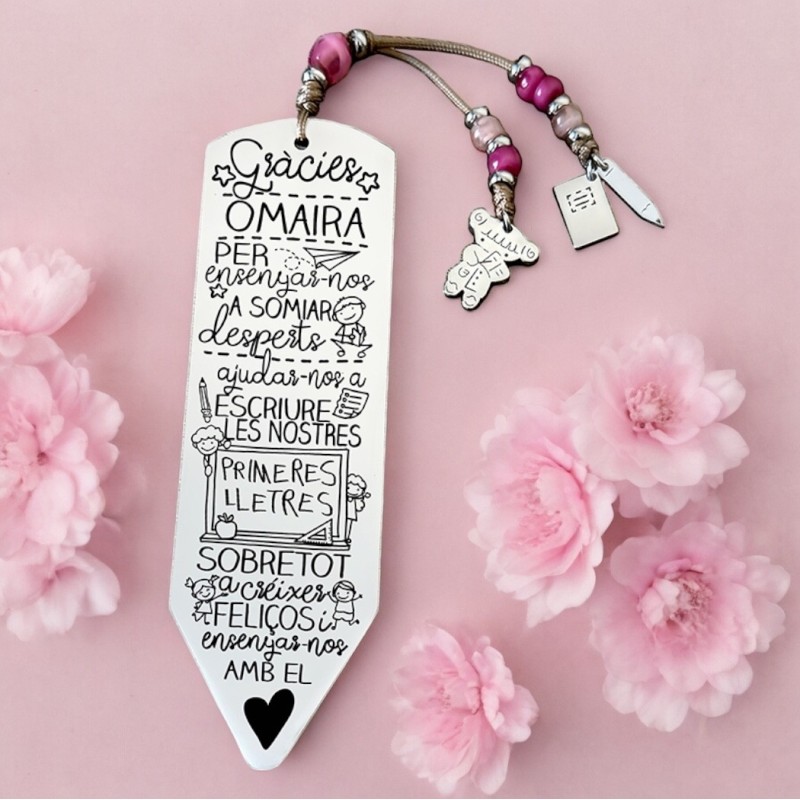 Marcapáginas personalizado | Dcorazón