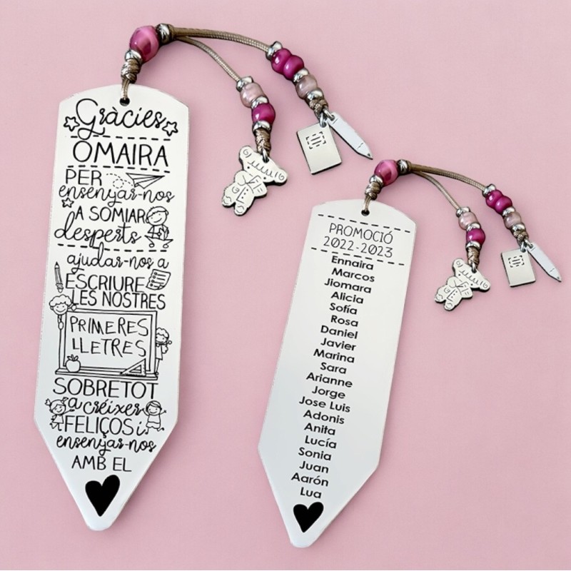 Marcapáginas personalizado | Dcorazón