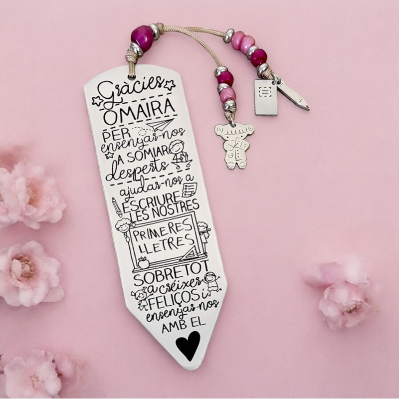 Marcapáginas personalizado | Dcorazón