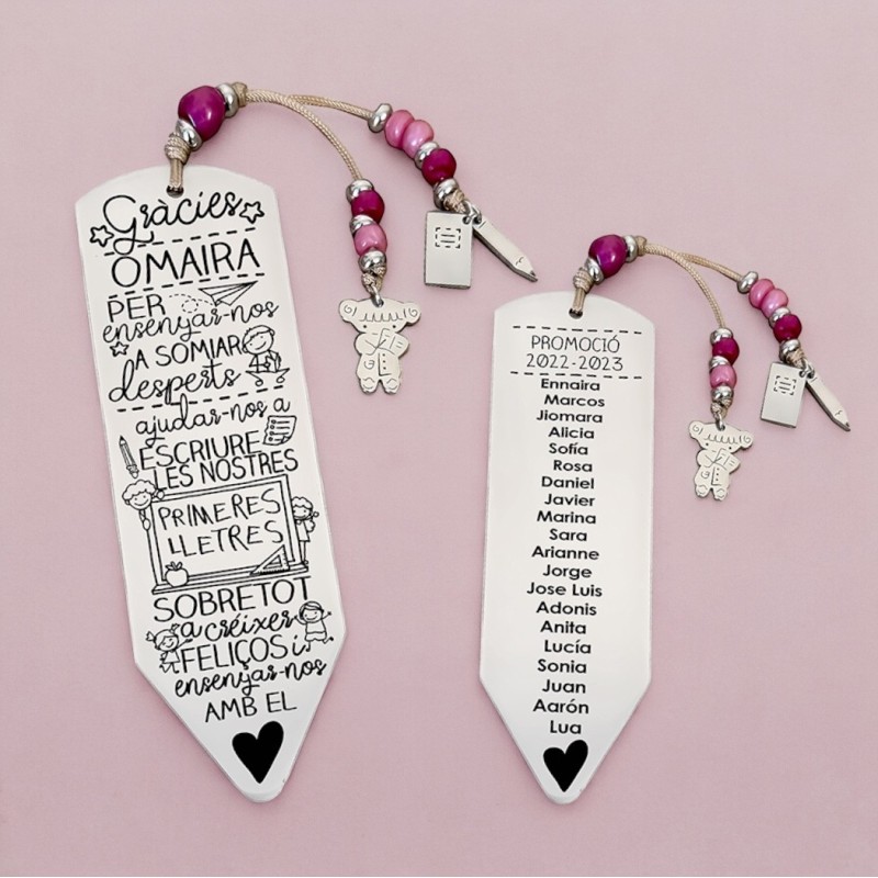 Marcapáginas personalizado | Dcorazón