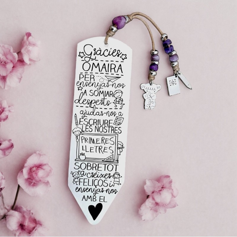 Marcapáginas personalizado | Dcorazón