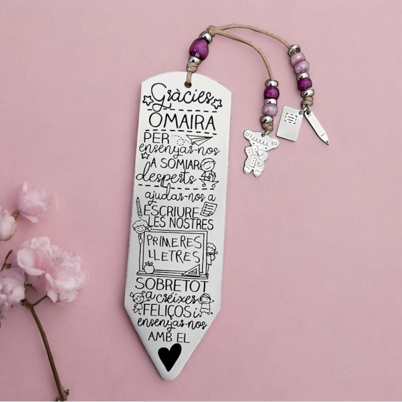 Marcapáginas personalizado | Dcorazón