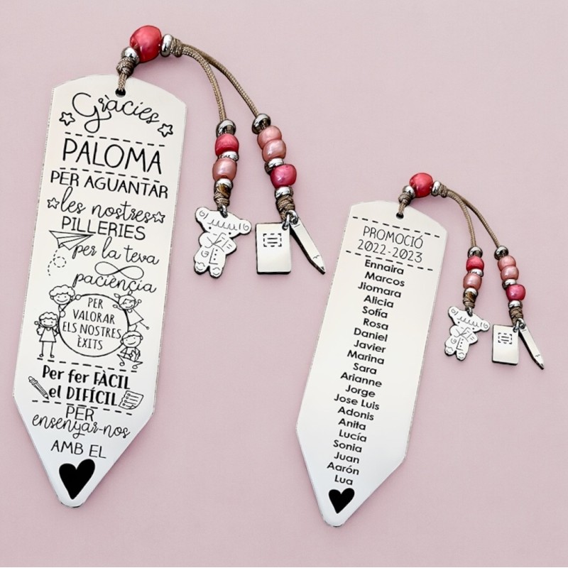 Marcapáginas personalizado | Dcorazón