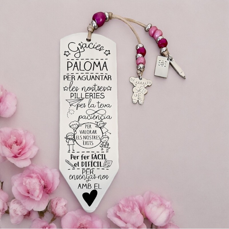 Marcapáginas personalizado | Dcorazón