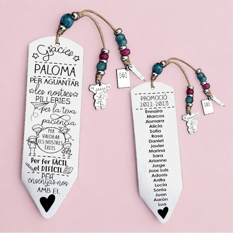 Marcapáginas personalizado | Dcorazón